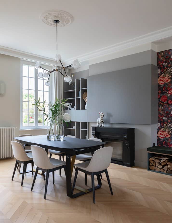 decoration maison olga chihai dusciac architecte interieur saint cloud salle a manger chic