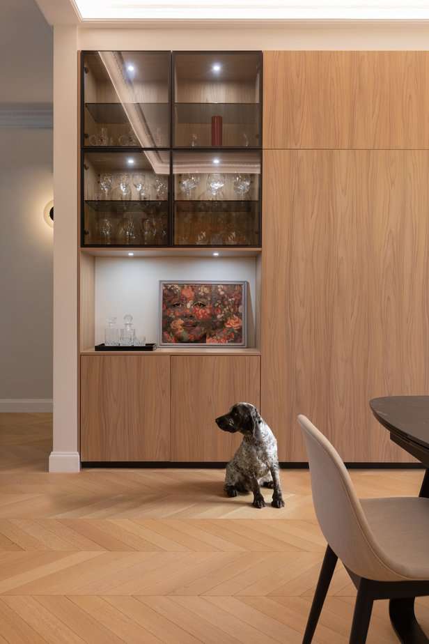 decoration salle a manger maison olga chihai dusciac architecte interieur meudon