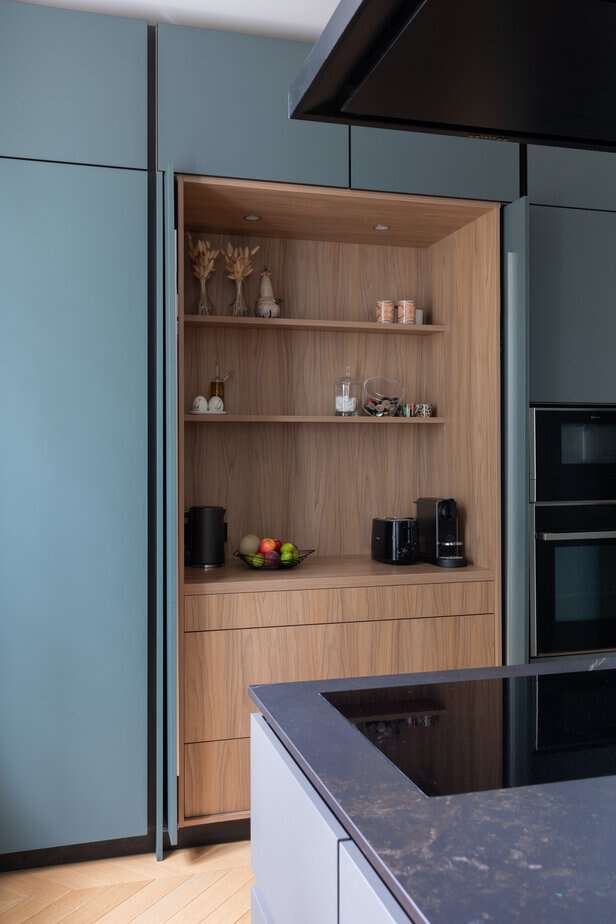 decoration aménagement appartement olga chihai dusciac architecte interieur paris 17 cuisine design