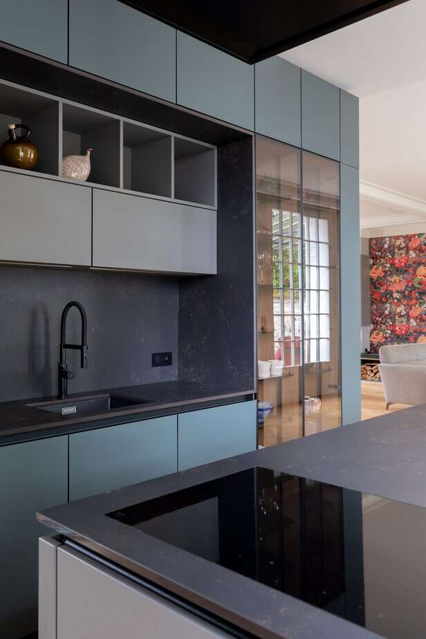 decoration aménagement appartement olga chihai dusciac architecte interieur paris 17 cuisine design