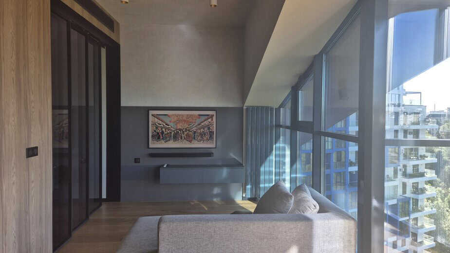 Projet d’architecture d’intérieur et aménagement sur plan d’un appartement de 45 m² à Boulogne-Billancourt — DUstudiO Interiors par Olga Chihai Dusciac.