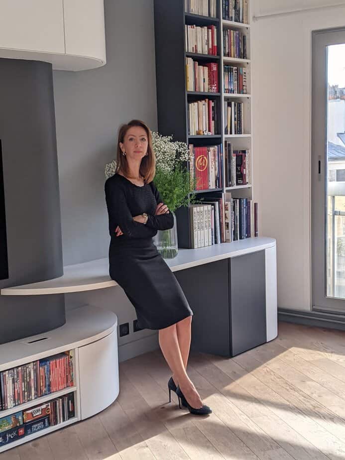 Aménagement et conception d’un appartement de 98 m² à Paris 8e — DUstudiO Interiors par Olga Chihai Dusciac, design intérieur haut de gamme.